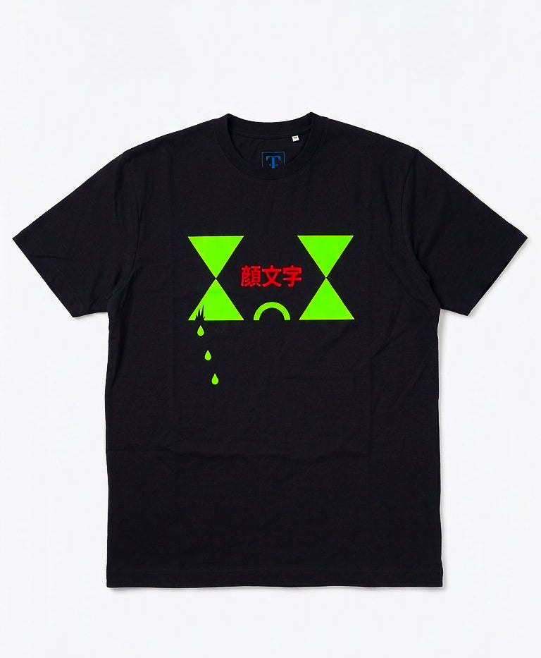 TEE KAOMOJIS RELOJES NEGRA