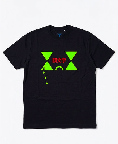 TEE KAOMOJIS RELOJES NEGRA