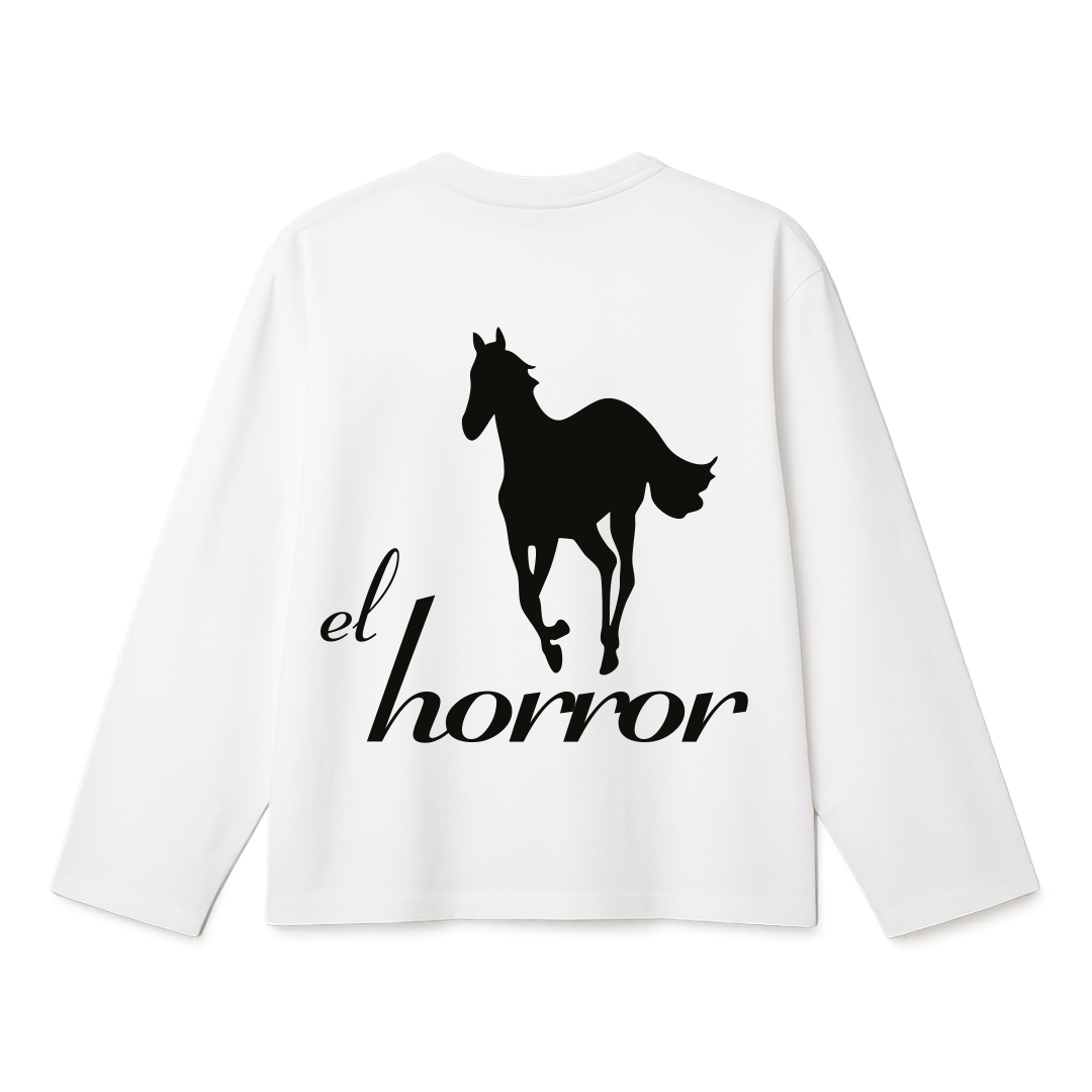 TEE MADKIDZ X TINO EL PINGÜINO PONY BLANCO
