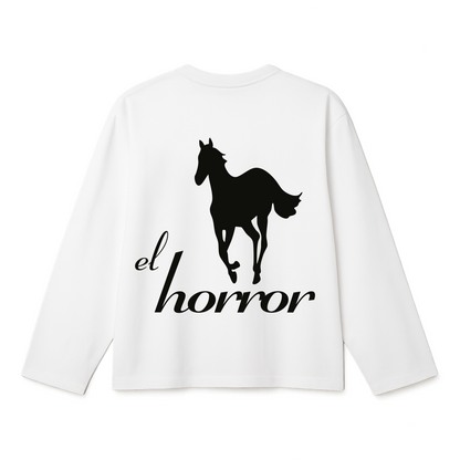 TEE MADKIDZ X TINO EL PINGÜINO PONY BLANCO