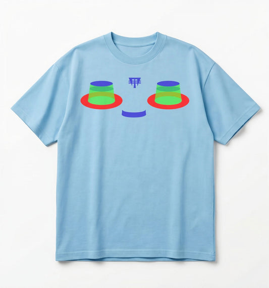 TEE KAOMOJIS FLANES AZUL