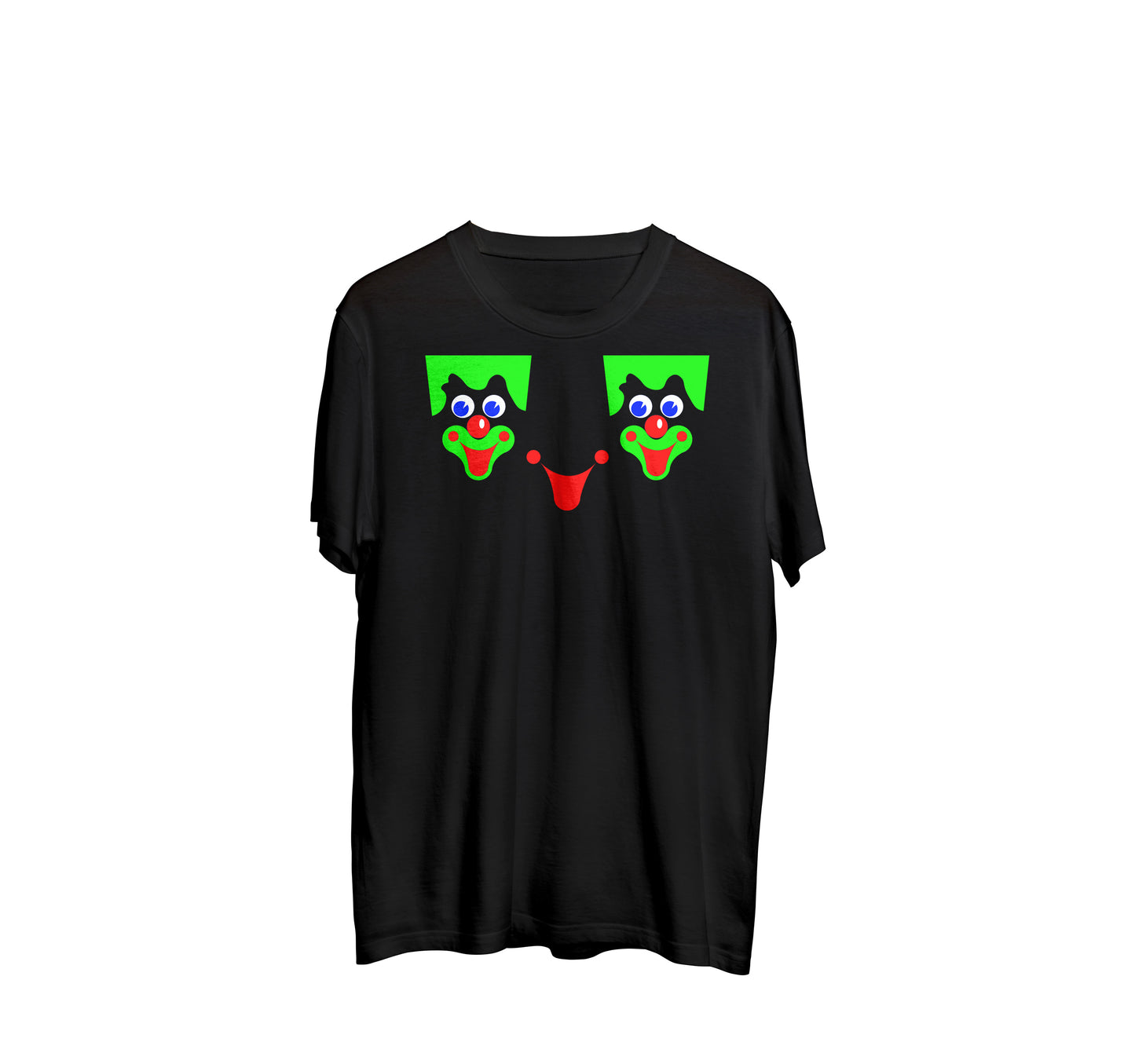 TEE KAOMOJIS PAYASOS NEGRA